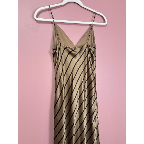 Cami NYC Raven Stripe Silk Slip Gown Size XS - Picture 8 of 8